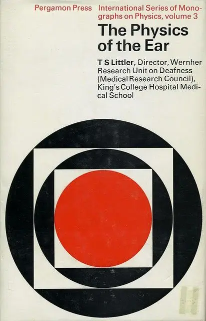 The Physics of the Ear — Pergamon Press book cover (International Series of Monographs on