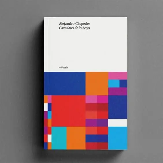 Book cover: Cazadores de icebergs — Alejandro Céspedes