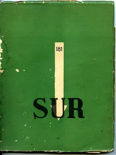 Green vintage cover with bold 'SUR' and cream vertical strip (181)