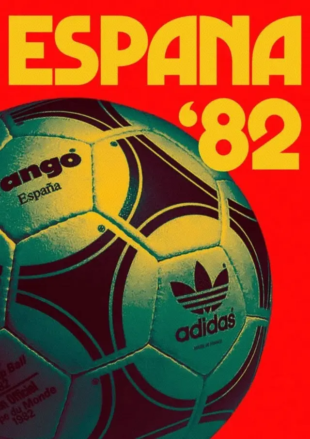 España '82 — Adidas Tango España vintage poster