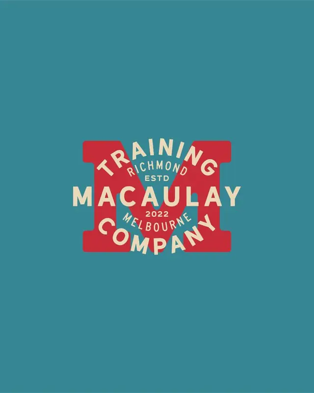 Macaulay Training Company badge logo — Richmond Melbourne (2022)