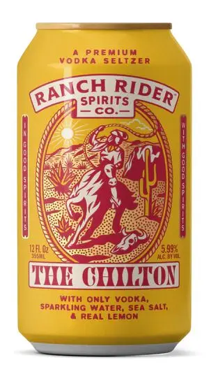Ranch Rider Spirits Co. 'The Chilton' Lemon Vodka Seltzer Can