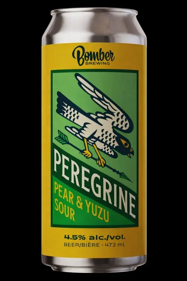 Bomber Brewing — Peregrine Pear & Yuzu Sour (473 mL can)