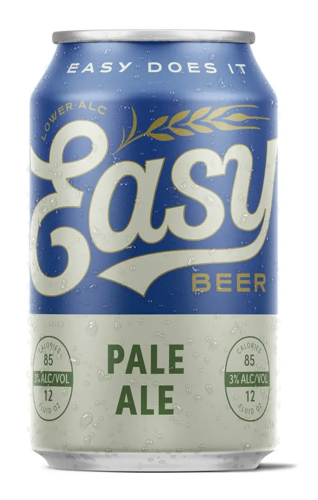 Easy Pale Ale — low‑alcohol beer can with condensation
