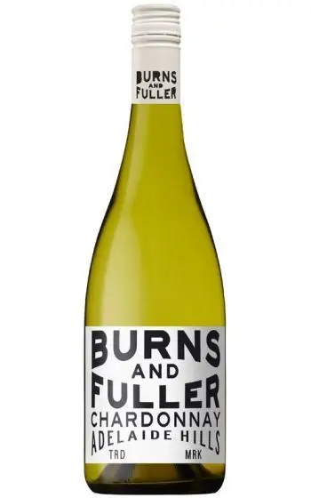Burns and Fuller Chardonnay — Adelaide Hills wine bottle (product shot)