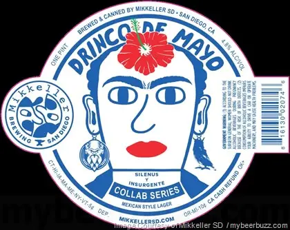 DRINCO DE MAYO — Mikkeller SD collab Mexican‑style lager label