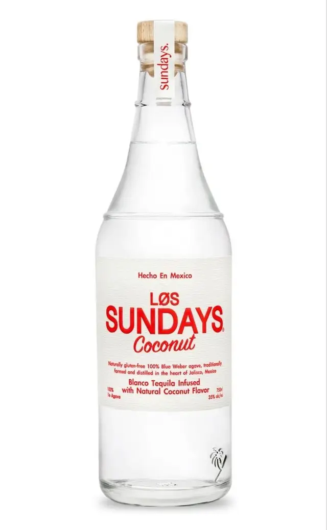 LØS Sundays Coconut — Blanco Tequila bottle