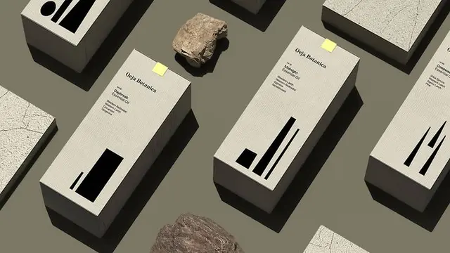 Oeja Botanica — Minimal luxury skincare packaging (DIELINE case study)
