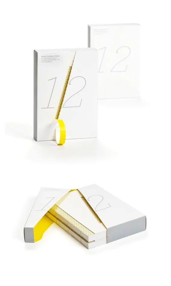 Matter Strategic Design — Minimal '12' New Year Gift Box (Canada)
