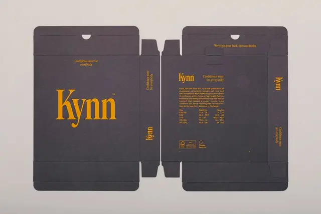 Kynn — new serif logotype and identity by Marx Design