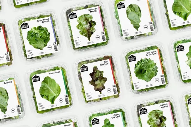 Gotham Greens produce packaging with leaf-shaped die-cut windows — DIELINE