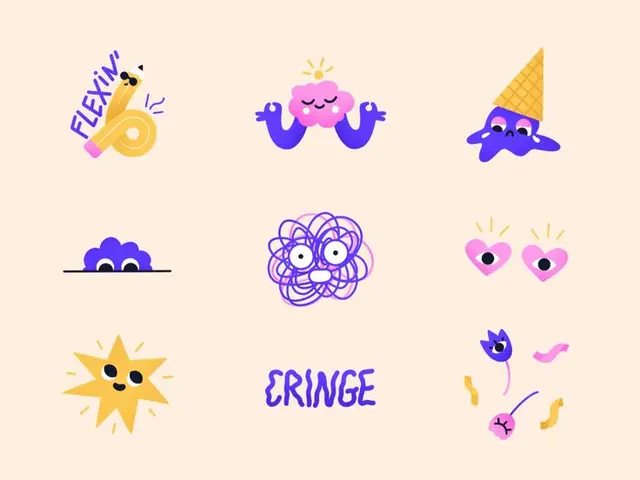 WEIRDOS — Sticker Pack for Snapchat (playful character icons)