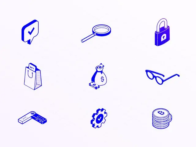 Academy Illustrations for Ledger — 9 isometric crypto icons