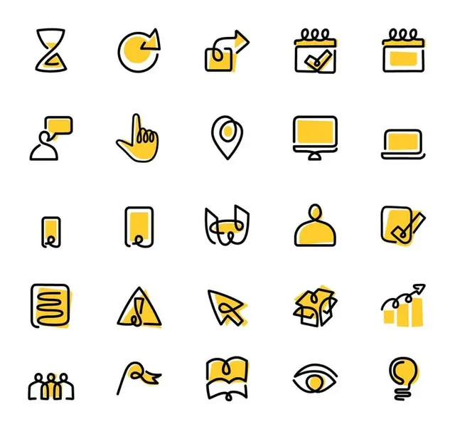 Loogart website header — colorful geometric cityscape banner with avatar