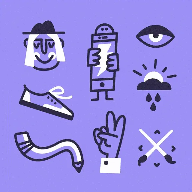 Gardener Watering a Raised Planter — illustration by Sebastian Abboud