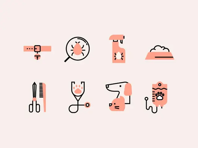 Veterinary Icon Set — Minimal Two‑Tone Pet Care Icons (Dribbble)