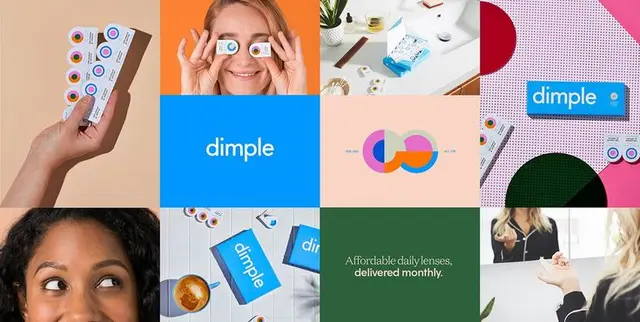 Dimple — modular circular logo explorations (Mindsparkle Mag)