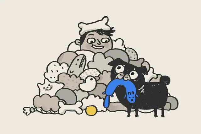 Moopers — playful pug-inspired wordmark by ThoughtMatter