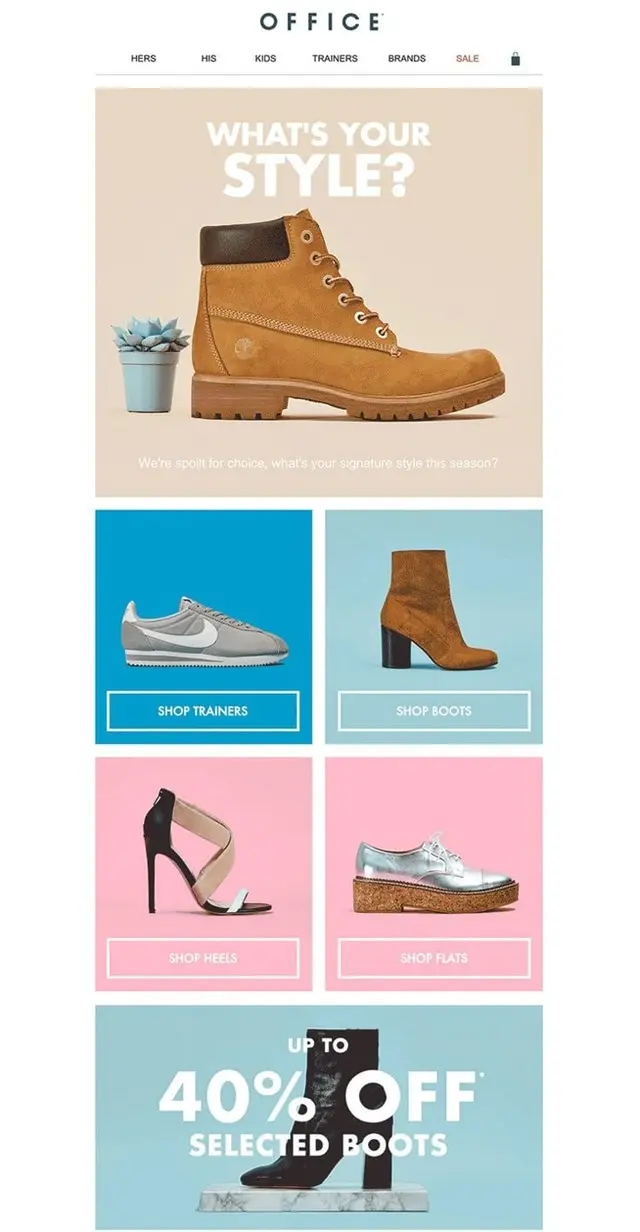 Tea Lookbook — Holiday Email Newsletter Layout (InDesignSkills)