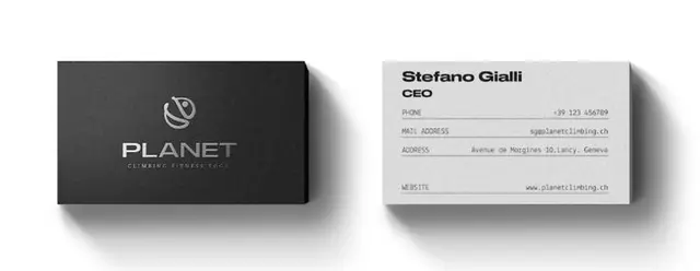 Planet — business card and stationery (identity by Tundra)