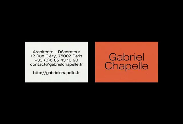 Gabriel Chapelle — Visual Journal portfolio panels (Bonjour Garçon Studio)