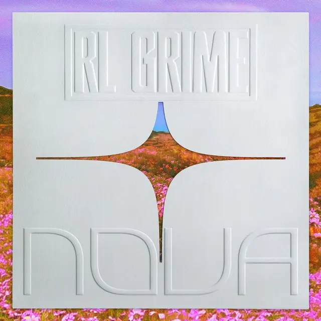 RL GRIME — NOVA (embossed die-cut album artwork)
