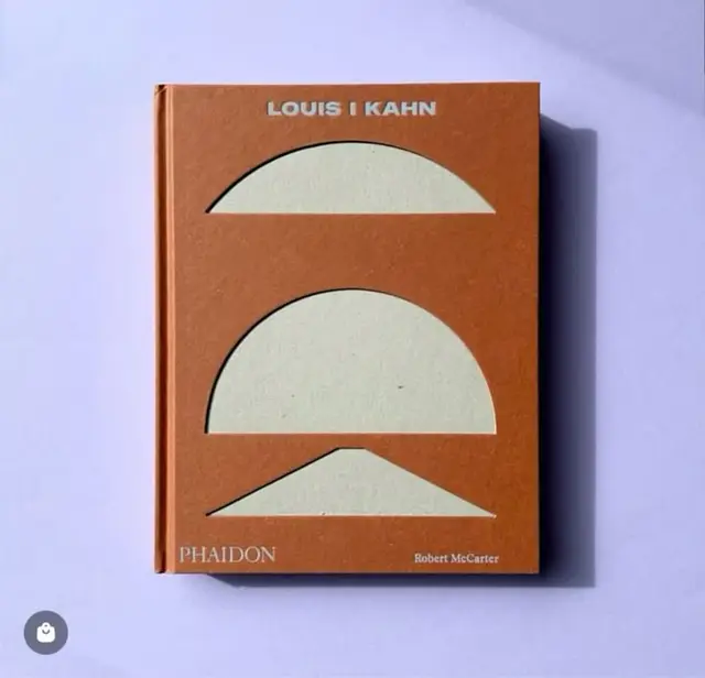 Louis I Kahn — Phaidon hardcover with geometric cover design